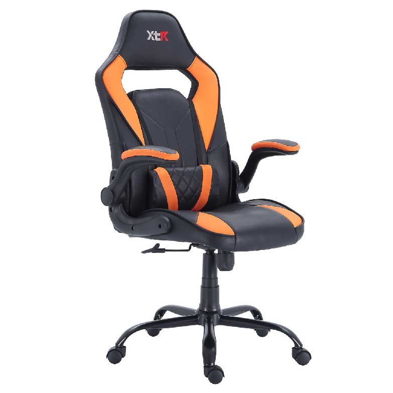 cadeira-escritorio-laranja cadeira escritorio giratória gamer