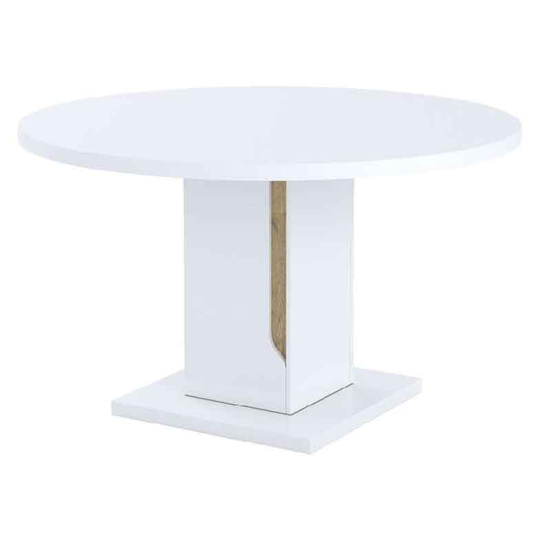 mesa-redonda-lacada-3 mesa redonda branca extensivel