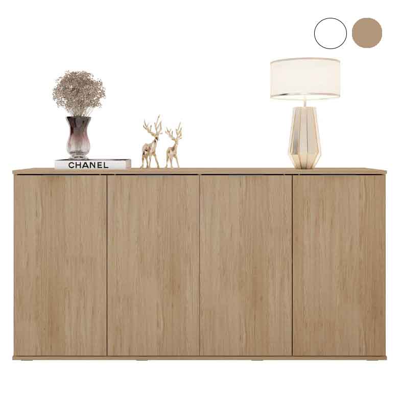 aparador-4-portas-promo aparador 4 portas carvalho promoção