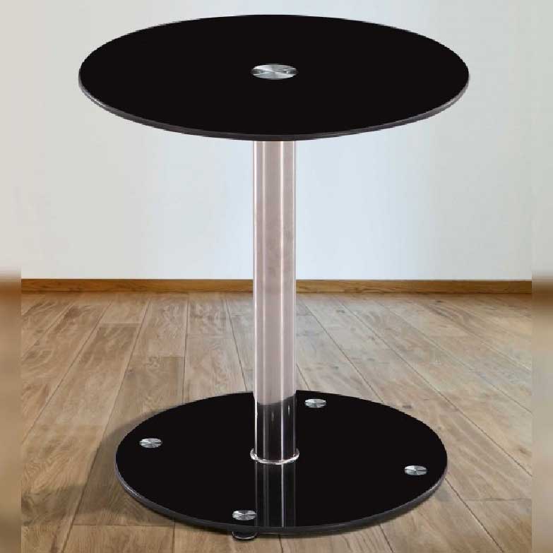 mesa-auxiliar-preta-4 mesa auxiliar vidro preto
