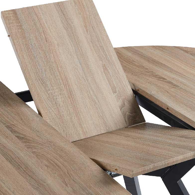 mesa-sala-nogal-7 mesa sala redonda extensível madeira