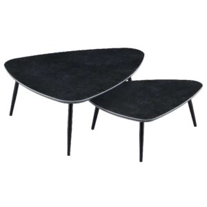 mesa de centro ceramica preto