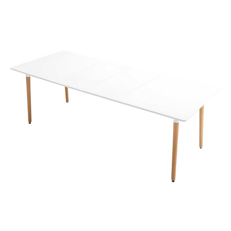 mesa-sala-extensivel-7 Mesa refeição nordica Extensível 220cm